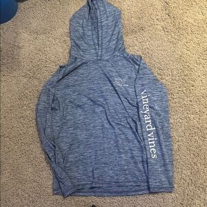 Vineyard Vines Heathered Blue Pullover
